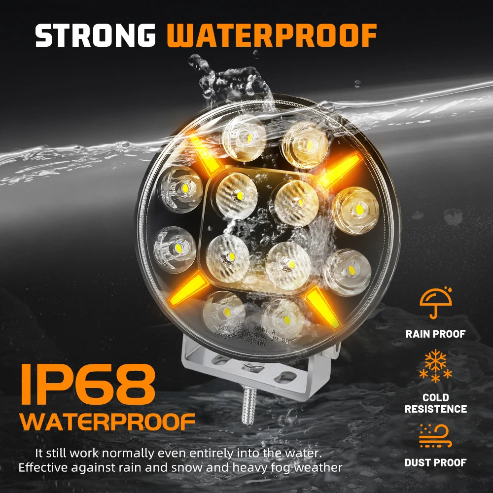 Lumière de Travail LED 9" PuissanteTM