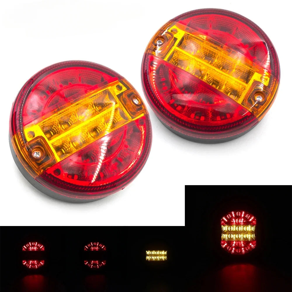 Feux Arrière Ronds LED 20 - Sécurité et Efficacité™